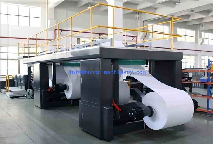 A3 A4 Office Paper Double Rotary Knives Cutting And Packing Fully Automatic Production Line HONOR-A4 Office Paper Double Rotary Knives Cutting And Packing Fully Automatic Production Line